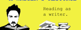 image reading as a writer