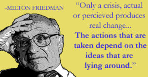 The actions taken depends upon the ideas lying around